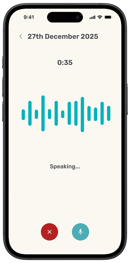 Pocket Mentor App Screen